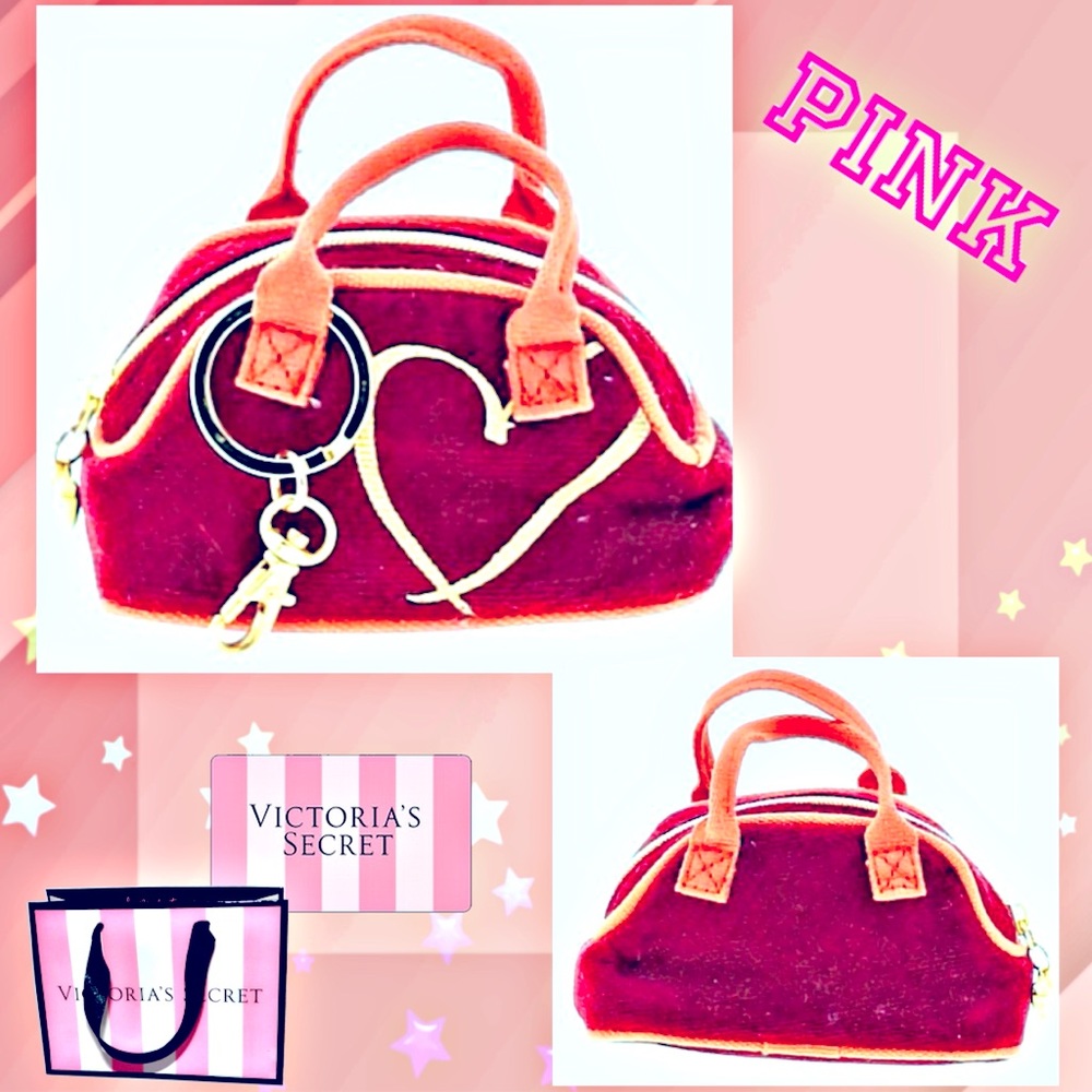 Victoria’s Secret mini keychain bag